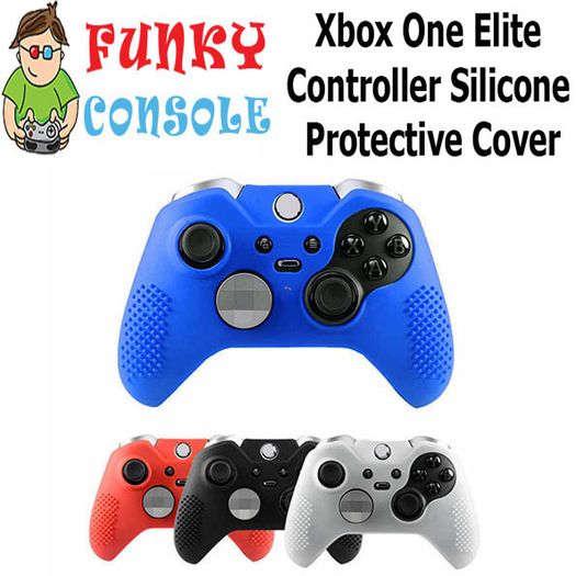 Xbox One Elite Silicone Controller Case Skin Protective Cover Blue