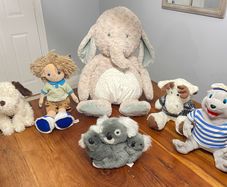 Baby / Toddler Soft Toys - 6 plush cuddly toys