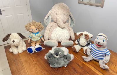 Baby / Toddler Soft Toys - 6 plush cuddly toys