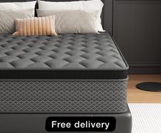 Single Mattress 3FT, 10 Inch Foam and Spring Hybrid Mattress