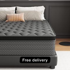 Single Mattress 3FT, 10 Inch Foam and Spring Hybrid Mattress