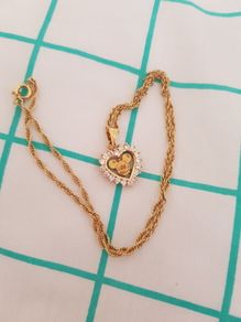 Disney mickey mouse head pendant necklace