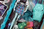 Monster high dolls &amp; car