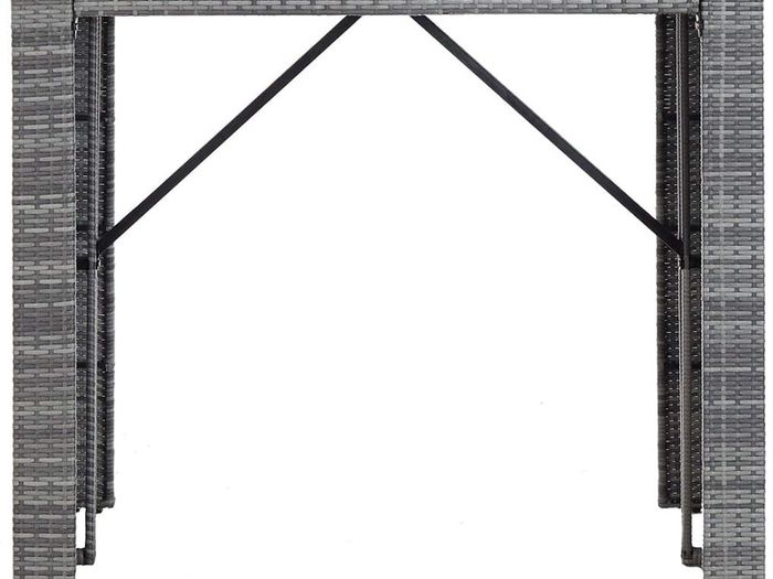 Garden Furniture Set 4  high chairs and a table