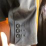 Top shop shiny black fitted blazer Image 6