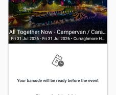 Altogethernow 2026 campervan ticket family campervan ticket