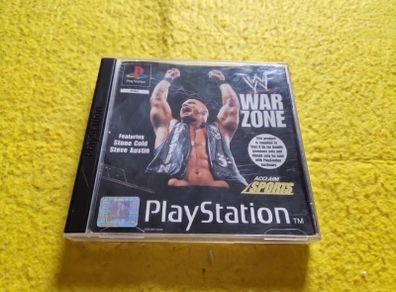 WF War Zone Wrestling PlayStation1 ps1 PlayStation2 ps2 games Original