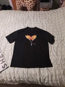 new black oversized halloween t shirt