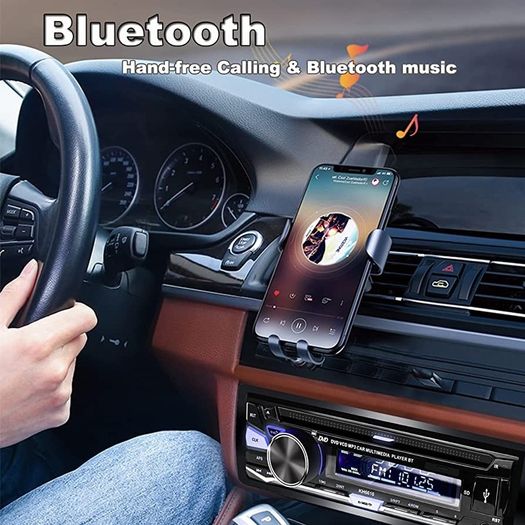 Alondy 1 DIN 12V Car Stereo Headunit CD DVD Player Radio Bluetooth (FREE POSTAGE)