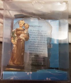 tea light st Anthony of padua