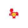 Kellogg's Bike Reflector Glossy Sticker Image 3