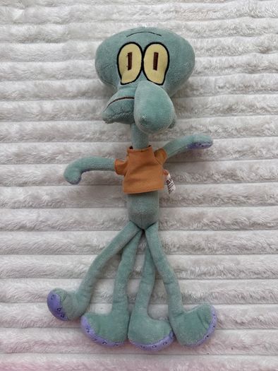 Simba Nickelodeon 2014 Viacom Squidward Plush SpongeBob SquarePants approx. 42 cm. Used Please see photos