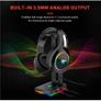 Havit RGB Headphones Stand with 3.5mm AUX and 2 USB Ports Image 4