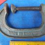 3" Cast Iron G clamp. Image 2