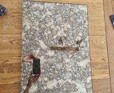 Distressed Antique Mirror Glass