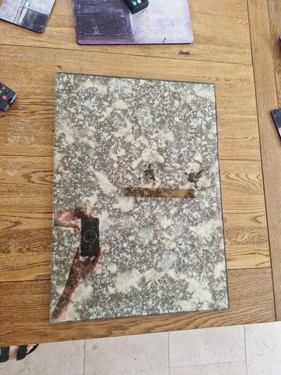 Distressed Antique Mirror Glass
