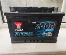 Car battery start-stop ( Yuasa 75Ah )