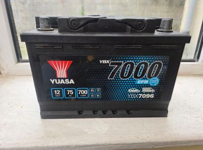 Car battery start-stop ( Yuasa 75Ah )