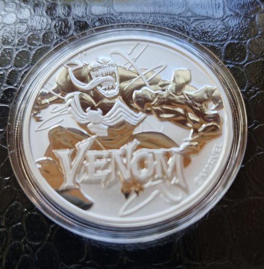Perth Mint 1 oz silver 2020 MARVEL VENOM 1 Dollar coin