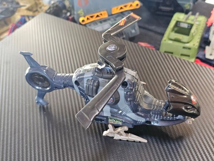 Vintage GI Joe Retro Collection 2002 F.A.N.G. Helicopter Cobra Force