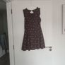 deep purple fox print dress Image 6