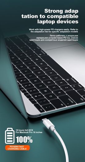 Type-C to Type-C Data Cables (1.5 M)