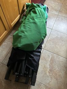 Green Gazebo 3x3m For Parts Or Repair