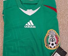 Adidas Mexico national-team jersey, new with the original Adidas tags still attached