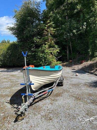 OSM 13ft 5in 404 fibreglass clinker boat