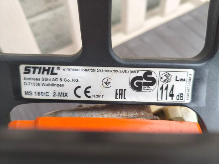 Stihl MS180/C Chainsaw