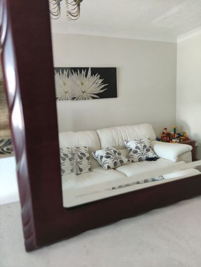 mirror mahogany vintage