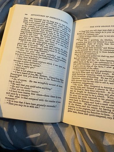 Vintage Hardback Sherlock Holmes book