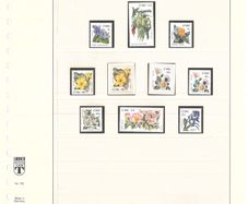 Collection: Ireland 2003-4 Ireland Stamp collection on Linder pages in Lindner album Mint Never Hinged (MNH). Adverts shows 14 images of contents