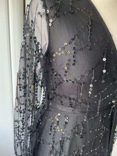 dress Bnwt black occasion dress size s/m Lilie rose brand