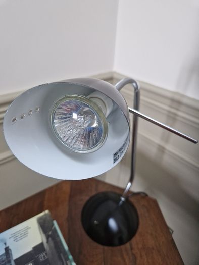 Vintage desk lamp, Sey Lumiere Hestia 1990,  Retro design bedside desk lamp.
