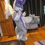 furry costume fursuit mascot suit purple husky Image 2