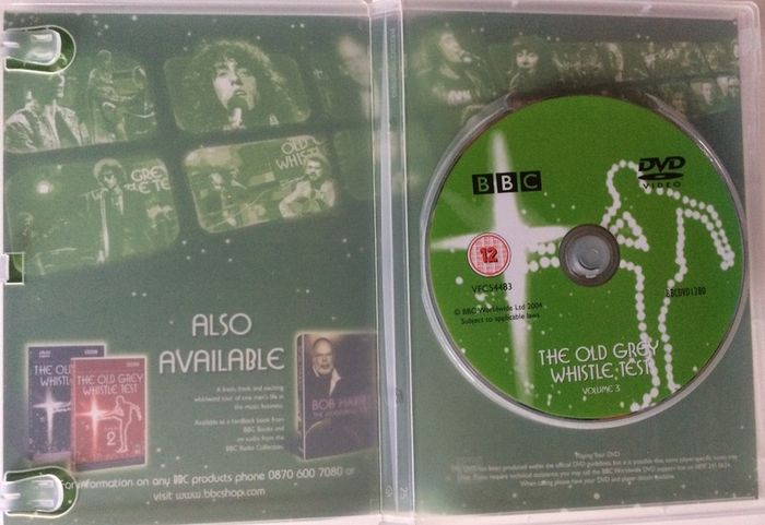 The Old Grey Whistle Test (Volumes 1-3) BBC [Music DVD]