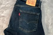 Levis 511 Mens Jeans W31 L32 Dark Blue Indigo - Denim Classic Zip Fly