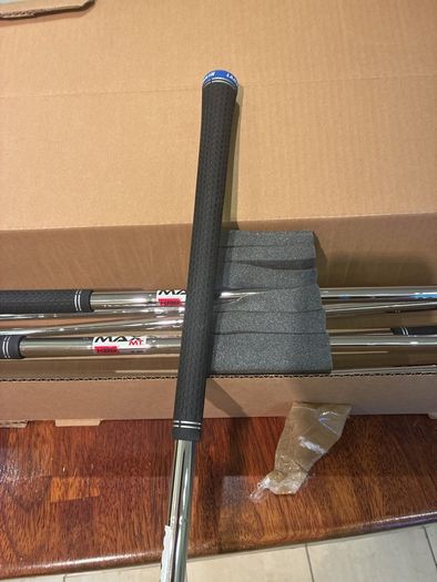 Taylormade Qi Irons 5 to SW regular flex still in the box 9 iron and 5 iron hit once wrappers still on irons