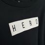 Black Printed Sweatshirt Image 2
