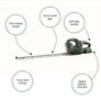 Powerbase 51cm Cordless Hedge Trimmer 20V Image 5