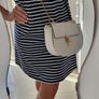 Nicolle Nautical Navy and White Striped dress Sz L ( Fit 12-14 UK) - Bnwot Rrp 59.99 Image 10