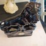 Vintage Lion Mantle Clock Image 2