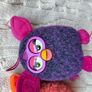 Hasbro Furby Famosa 2013 Purple / Pink and Orange Used Please look at the pictures Image 3