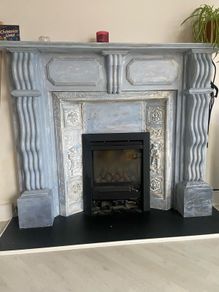 Gas Fire and Fireplace Surround