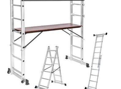 Aluminium Combination Ladder Scaffold Platform Work Bestzeit