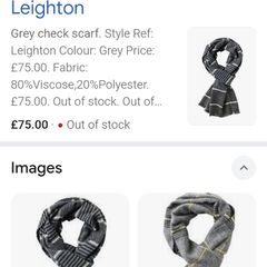 Gianni Feraud scarf