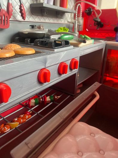 Our generation food truck, bathtub, picnic table, dolls, and clothes