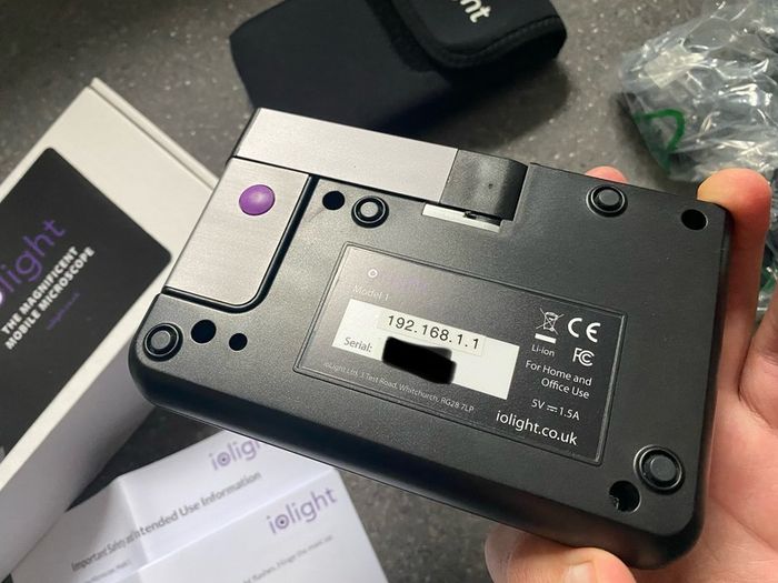 Iolight Model 1 Electronic Portable Microscope 1mm