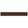 Luxury Basin with Faucet Hole Matt Dark Brown 60x46 cm Ceramic Image 3